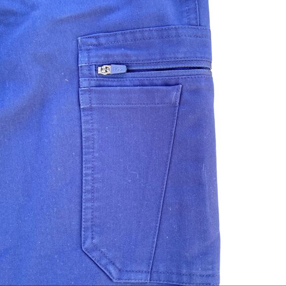FIGS Yola Skinny Scrub Pants Technical Collection Navy Blue Size XS - Picture 5 of 10